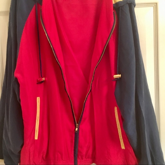 Silk Tracksuit Windbreaker Pants Sweatsuit vintage - Picture 2 of 8